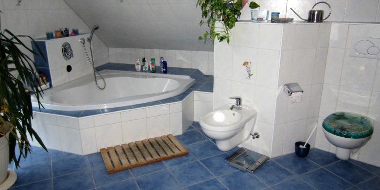 Teilansicht Badezimmer im DG