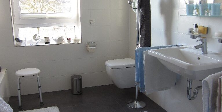 Teilansicht Badezimmer