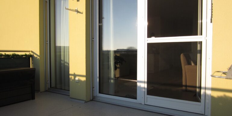 Teilansicht Balkon