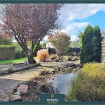 Blick in den Gartenbereich