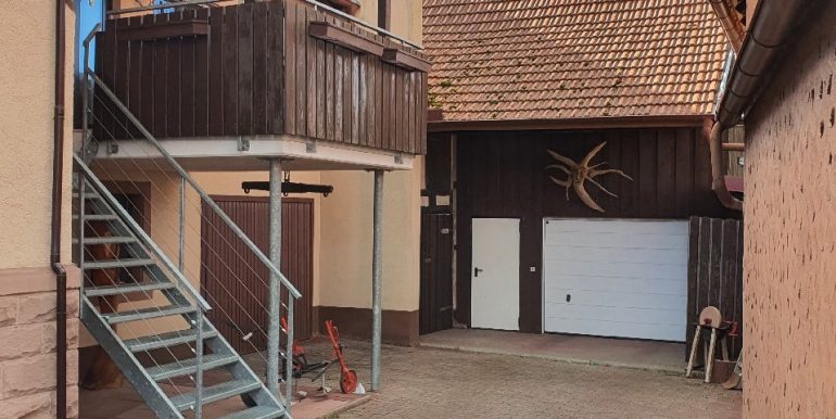 Blick in den Hof