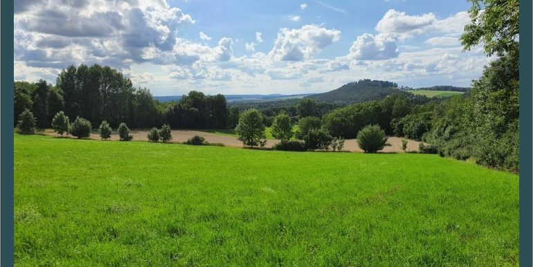Blick auf ein Stück vom schönen Land