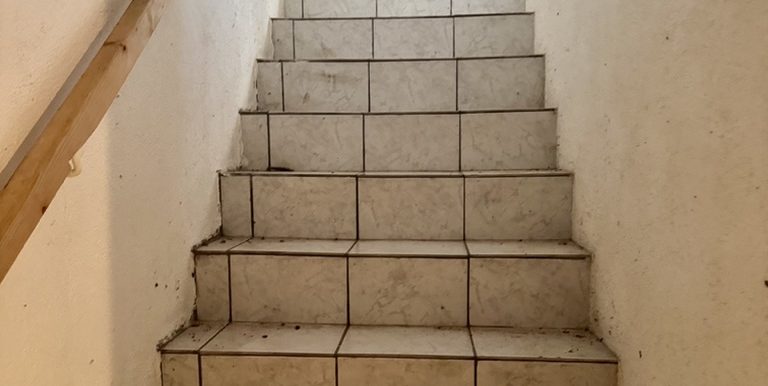 Treppe zur Garage