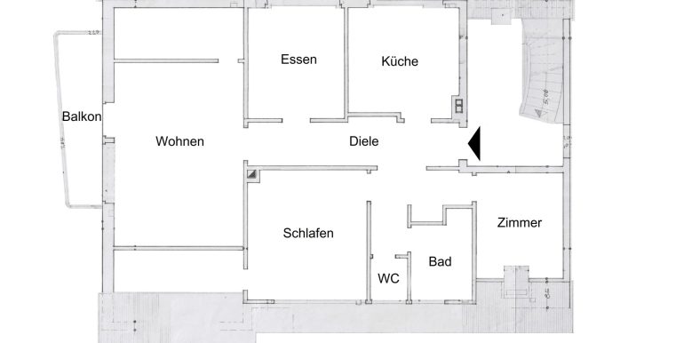 Aufteilung Dachgeschoss