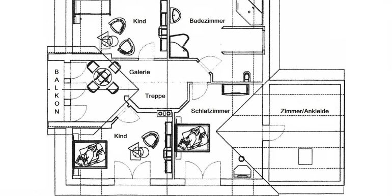 Grundriss Dachgeschoss