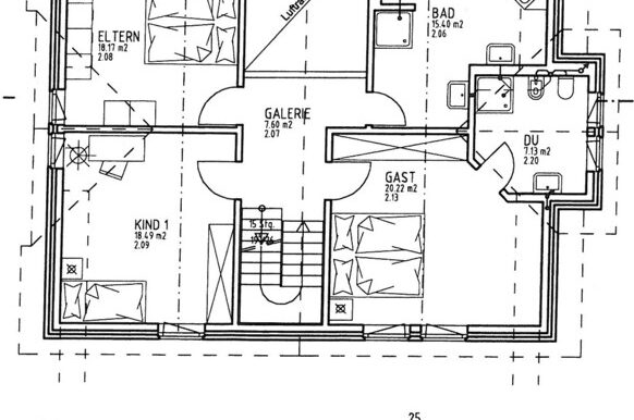 Grundriss Dachgeschoss