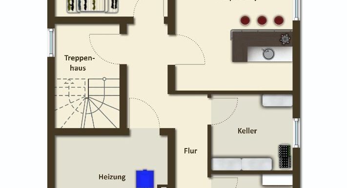 Grundriss Keller