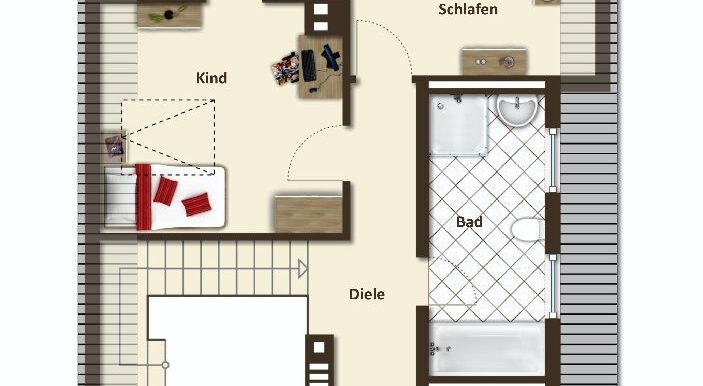Grundriss Dachgeschoss