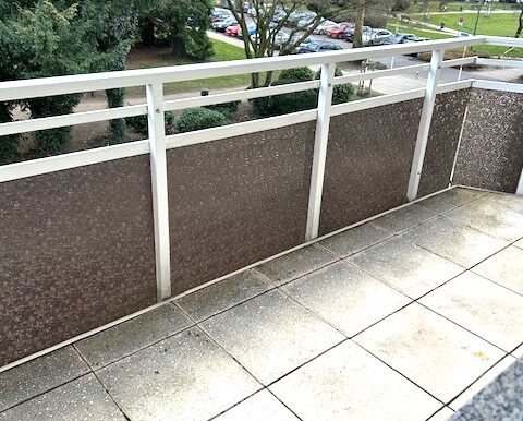 sonniger Süd-Ost-Balkon
