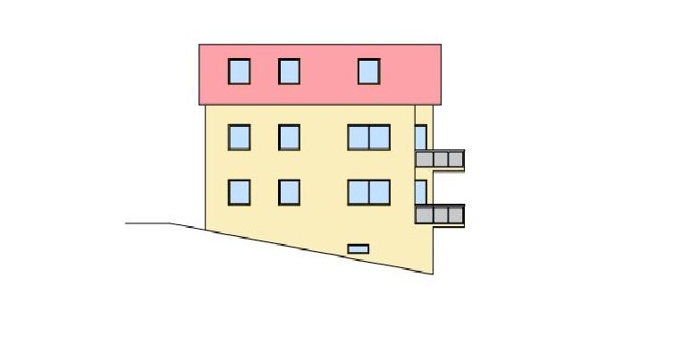Haustyp 4 Seitenansicht