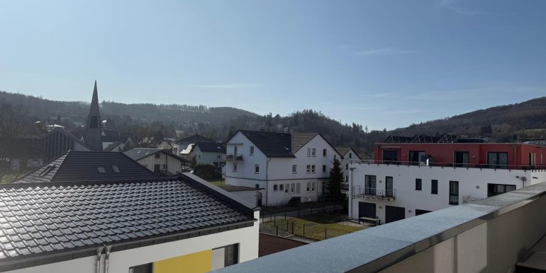 Ausblick Balkon