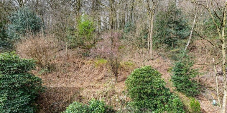 Blick vom Balkon