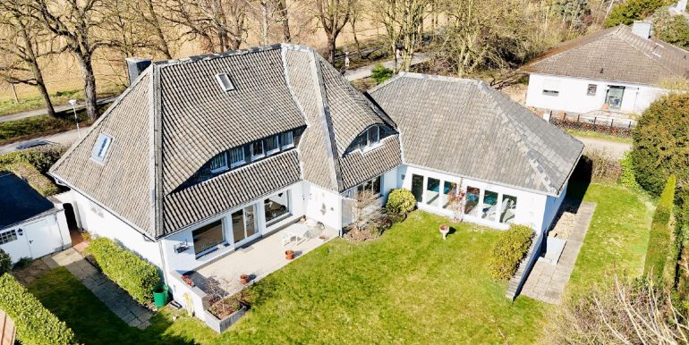 Luftaufnahme Garten