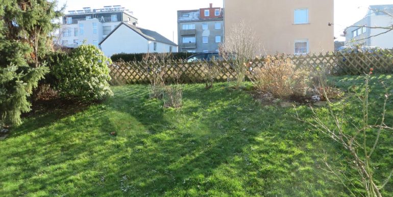 Gemeinschaftsgarten hinter dem Haus