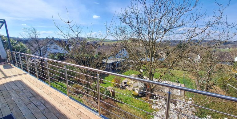 Fernblick vom Balkon