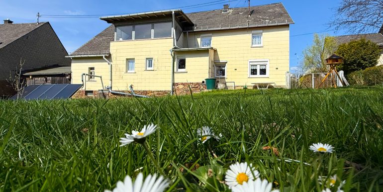 Hintere Gebäudeansicht