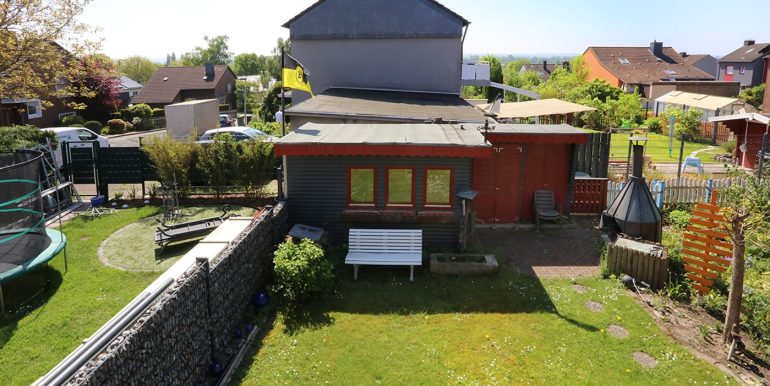 Garten von oben