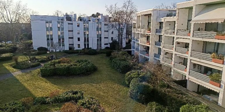 Ausblick vom Balkon