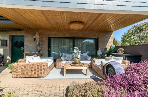Überdachte Terrasse