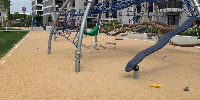 Spielplatz in der Wohnanlage