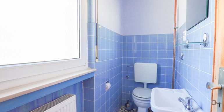 Das Gäste-WC im EG