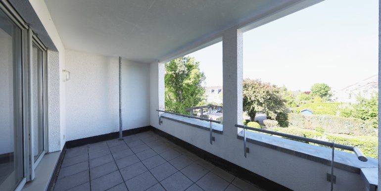 Loggia in West-Ausrichtung