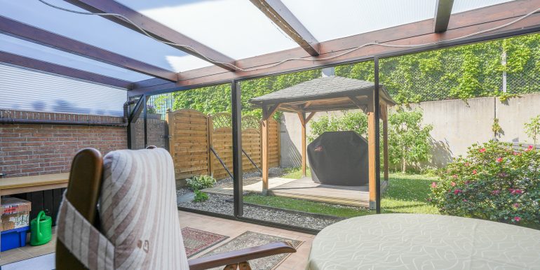 Überdachte Terrasse