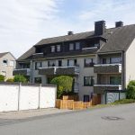 Hausrückansicht + Garagen