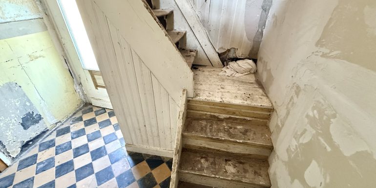 Nebengebäude Aufgang ins OG
