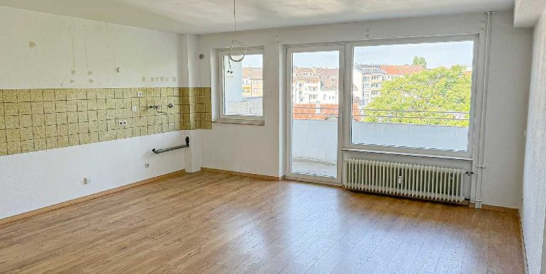 Wohnbereich mit offener Küche