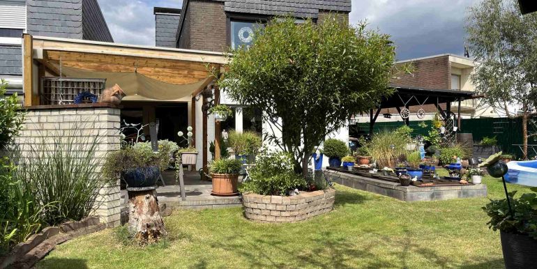 Blick vom Garten