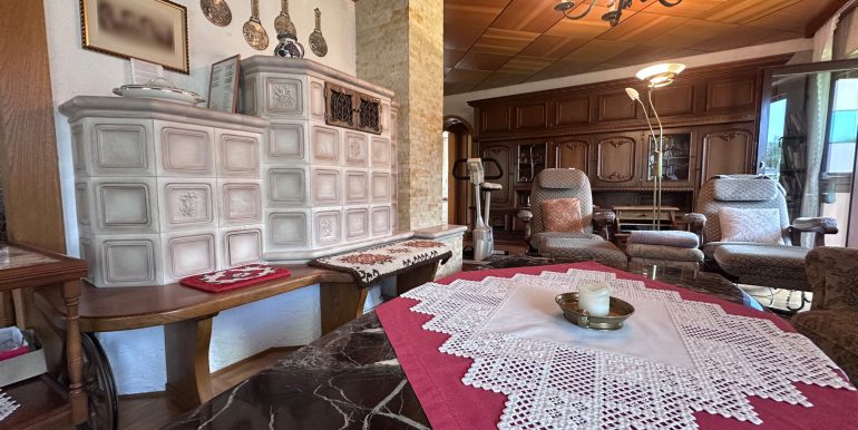 Kachelofen Obergeschoss