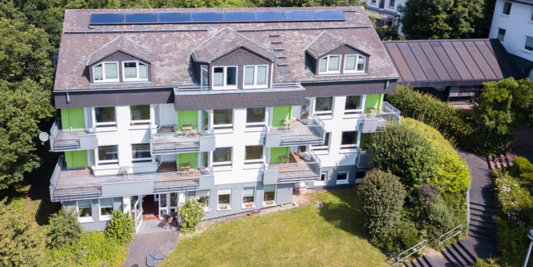 Luftaufnahme - rechter Gebäudeflügel