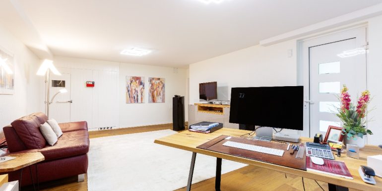 Hobbyraum / Arbeiten im Gartengeschoss