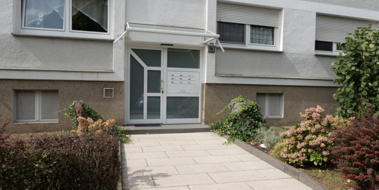 Der gepflegte Hauszugang