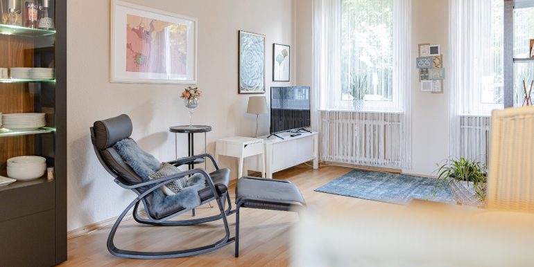 Essbereich mit Leseecke