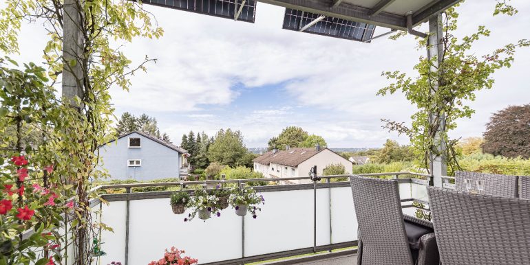 Balkon mit traumhafter Fernsicht