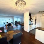 Wohn-/Essbereich mit offener Küche (mit Einbau)