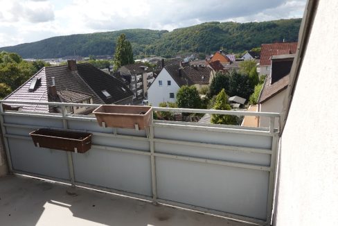 2. Loggia am Wohnzimmer