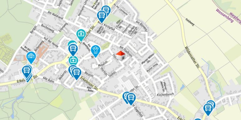 Geolyzer Kartenausschnitt