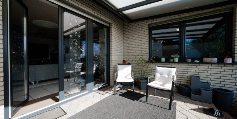 Überdachte Terrasse