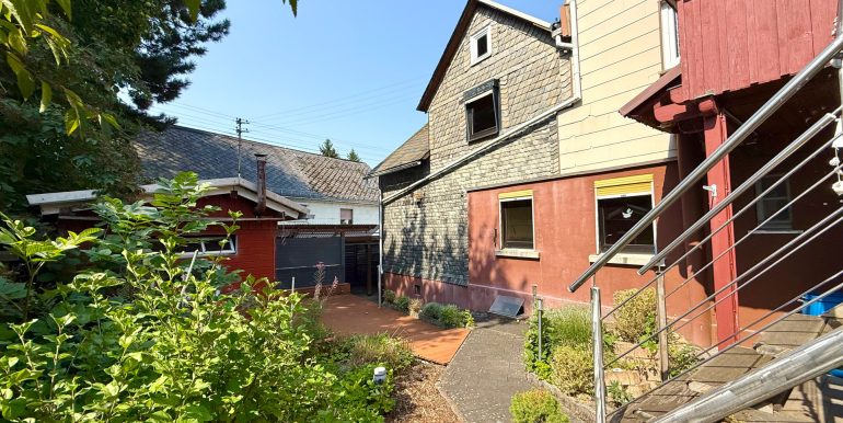 Hintere Gebäudeansicht