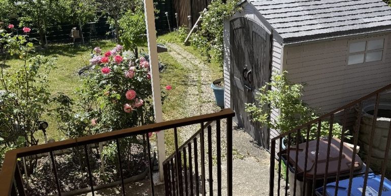 Treppe in den Garten