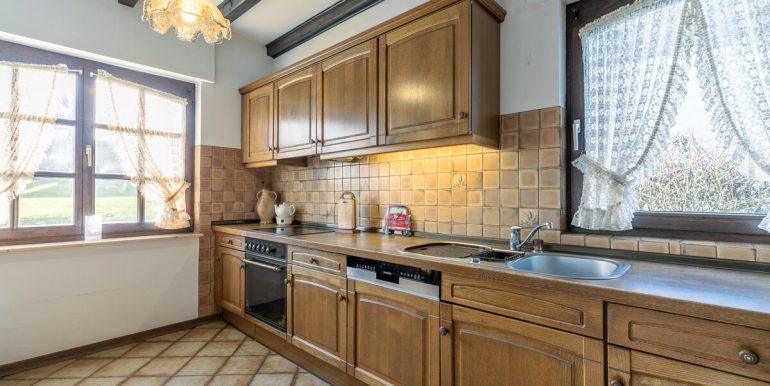 Viel Tageslicht in drer Küche