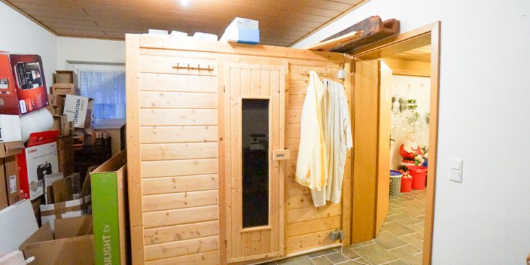 Sauna im KG