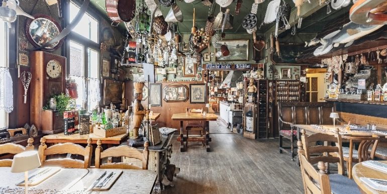 Gaststätte im Erdgeschoss