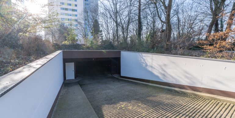 Zufahrt zur Tiefgarage