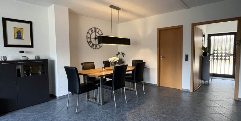 Essbereich vor der...