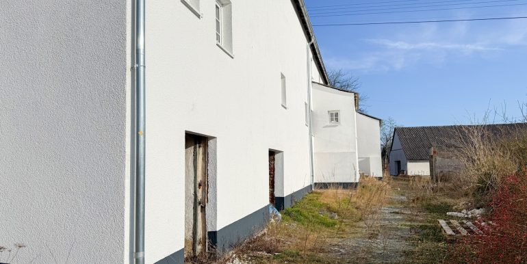 Hintere Gebäudeansicht