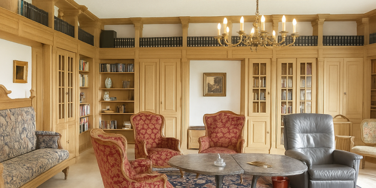 Direkt angrenzender weiterer Besprechungsraum im EG